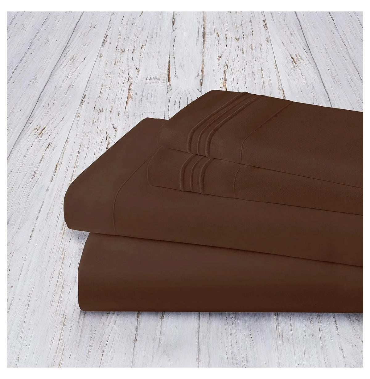 King 4 Piece Sheet Set with Pillowcases, Deep Pocket V306513