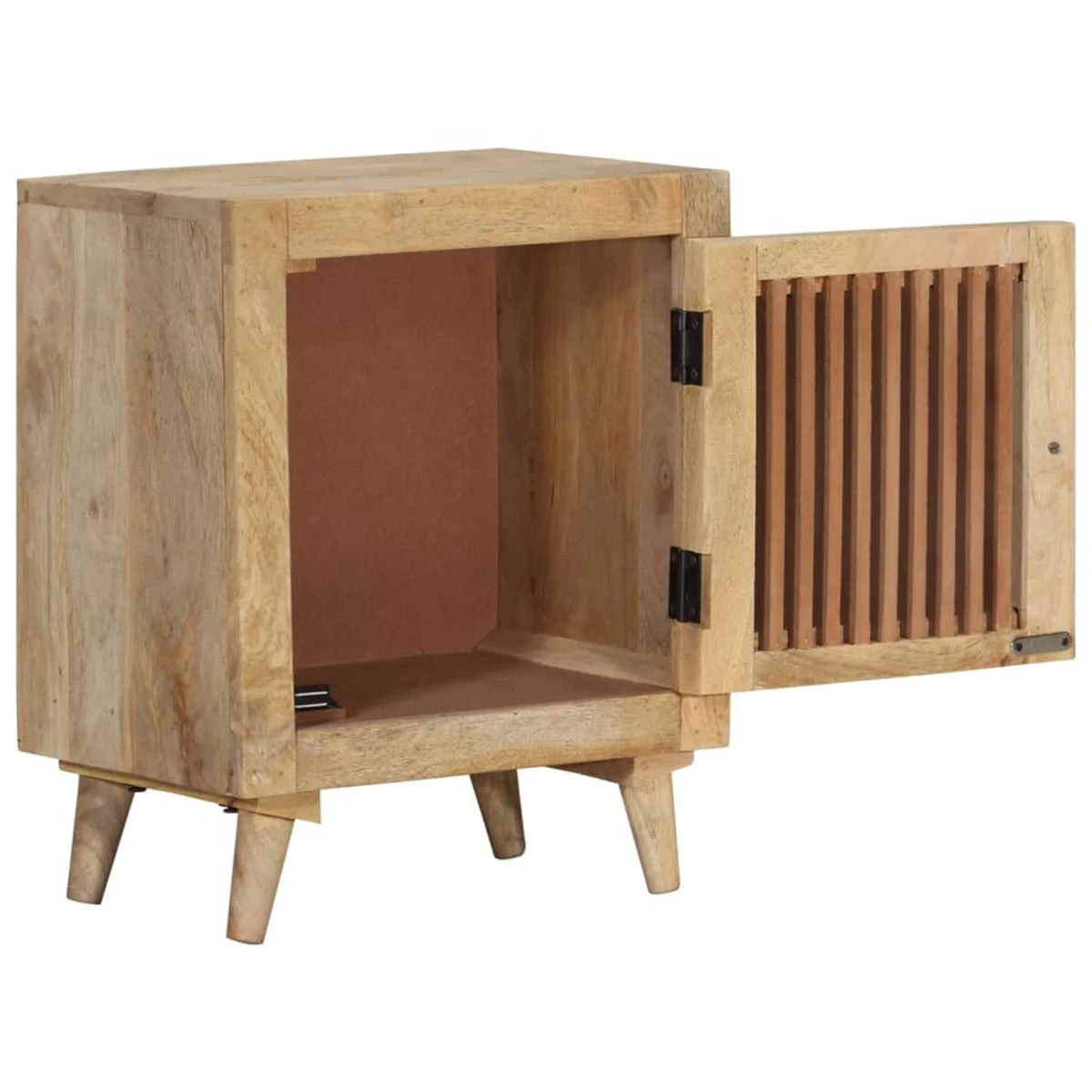 Solid Mango Wood Bedside Cabinet B85191