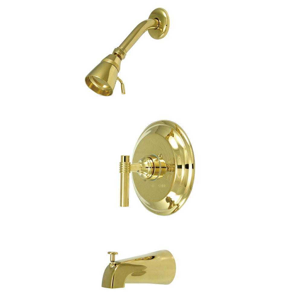 Satin Nickel Tub & Shower Faucet H666792