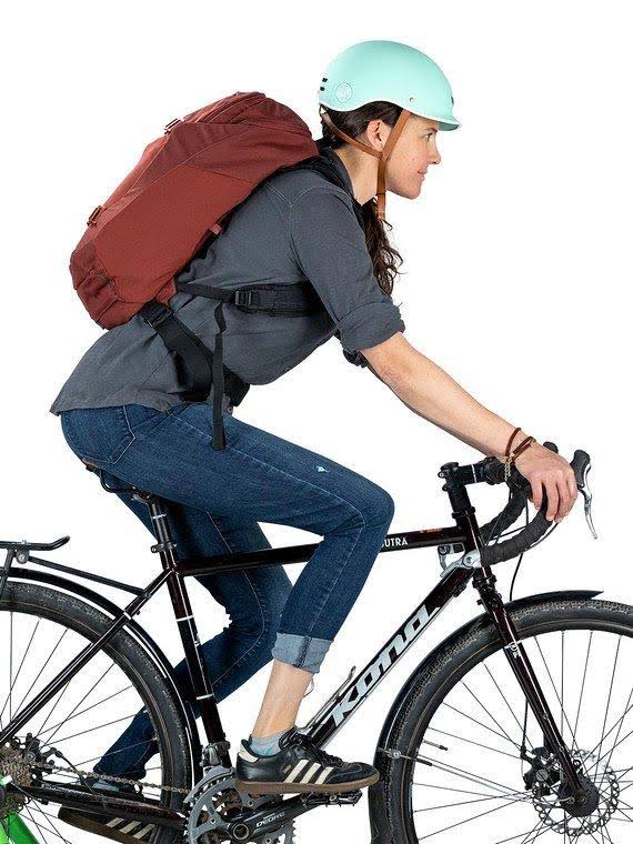 Crimson Red Backpack Y611632