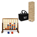 Giant Tumbling Timbers & Giant 4 in a Row Outdoor Game G56901