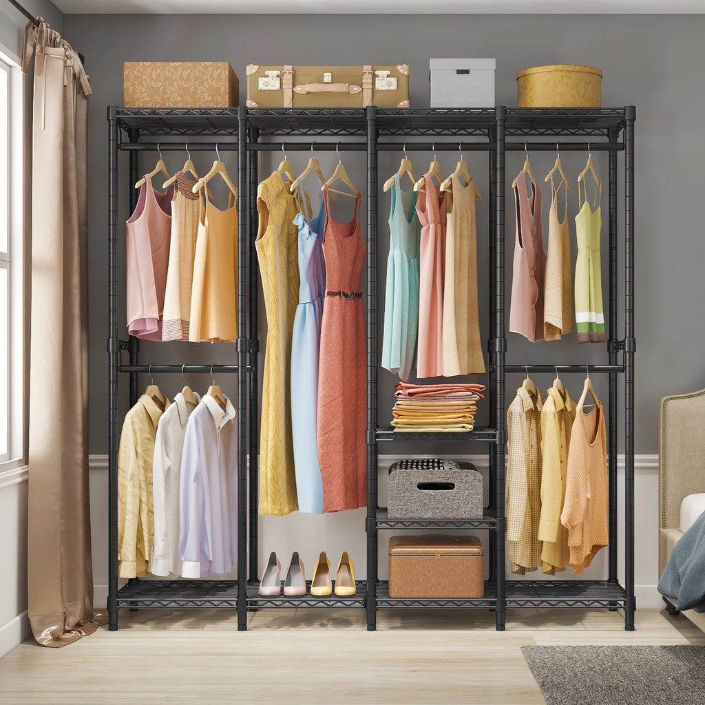 Heavy Duty Black Garment Rack N93389