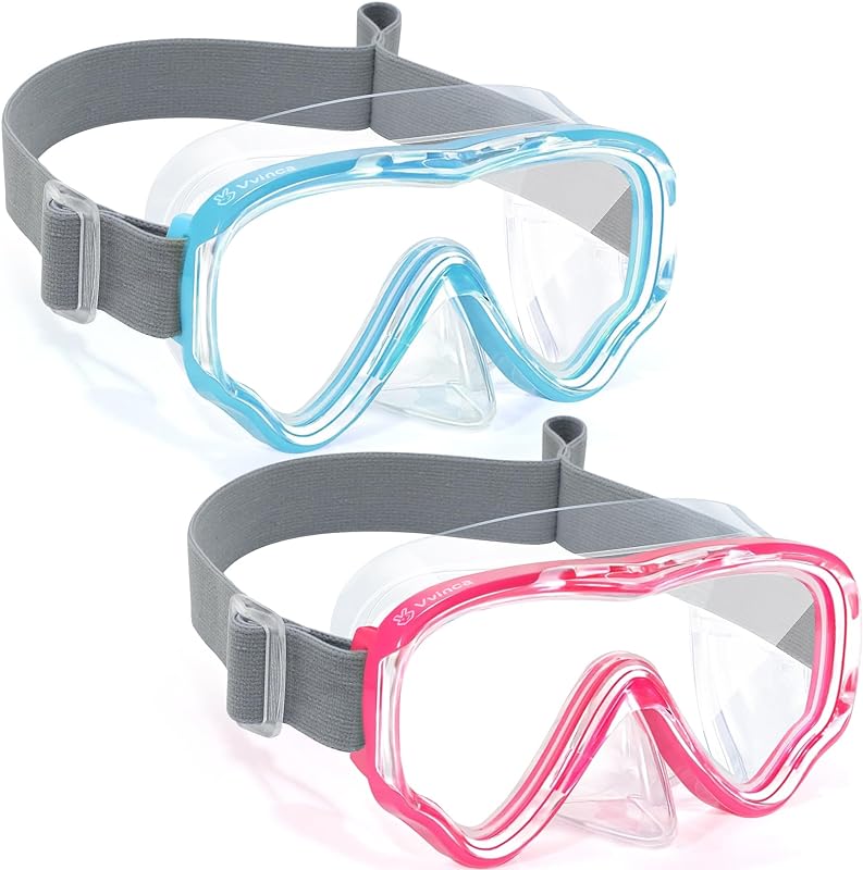 Children's Swimming Goggles with Nose Mask N627228