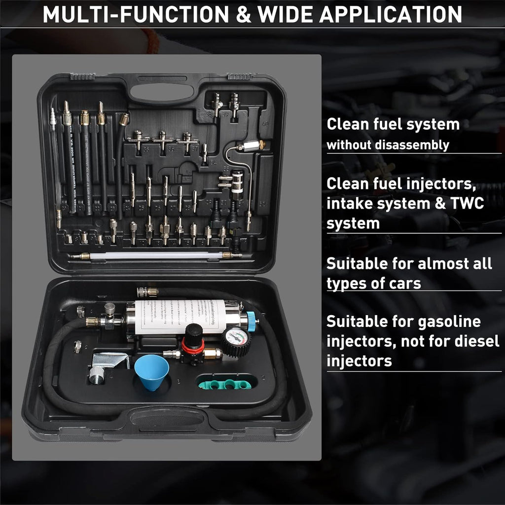 Fuel Injection Cleaner Tool (600ML, 140PSI) M641