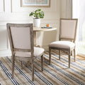 Beige Rustic Oak Side Chair V346