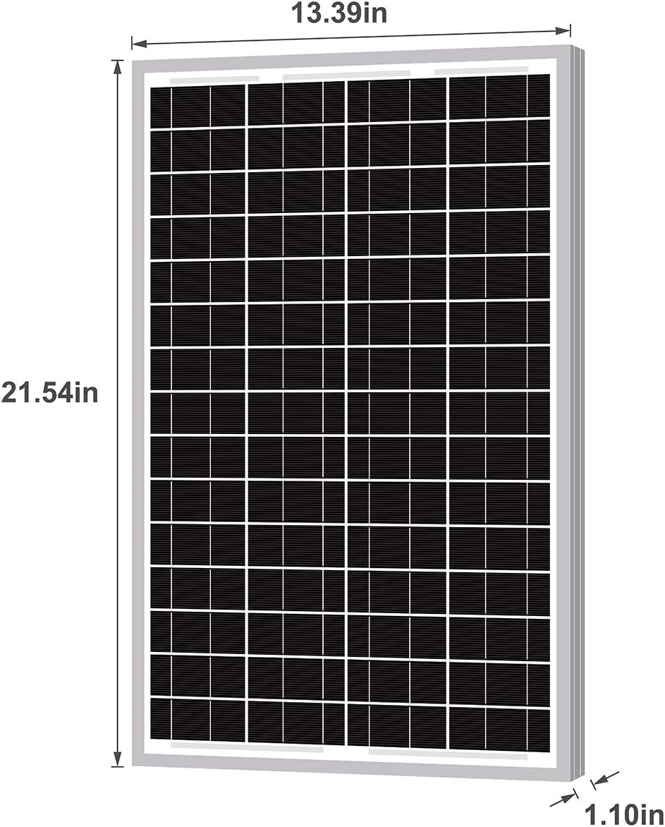 30W Monocrystalline Solar Panel Z312140