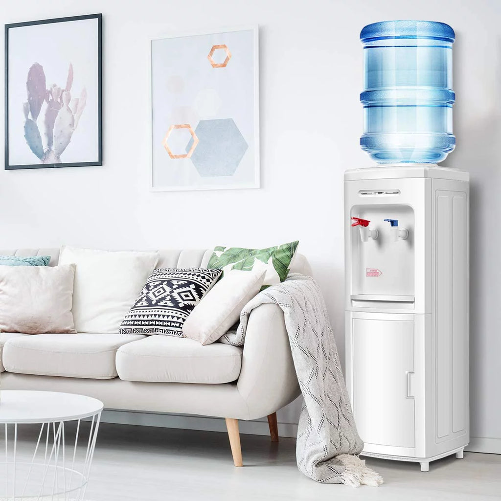 Top Loading Water Cooler Dispenser 5 Gallon White I553339