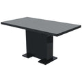 Extendable Dining Table High Gloss Black H134305