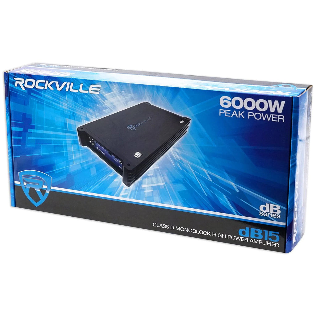 6000 Watt Mono Class D Car Audio Amplifier N12731