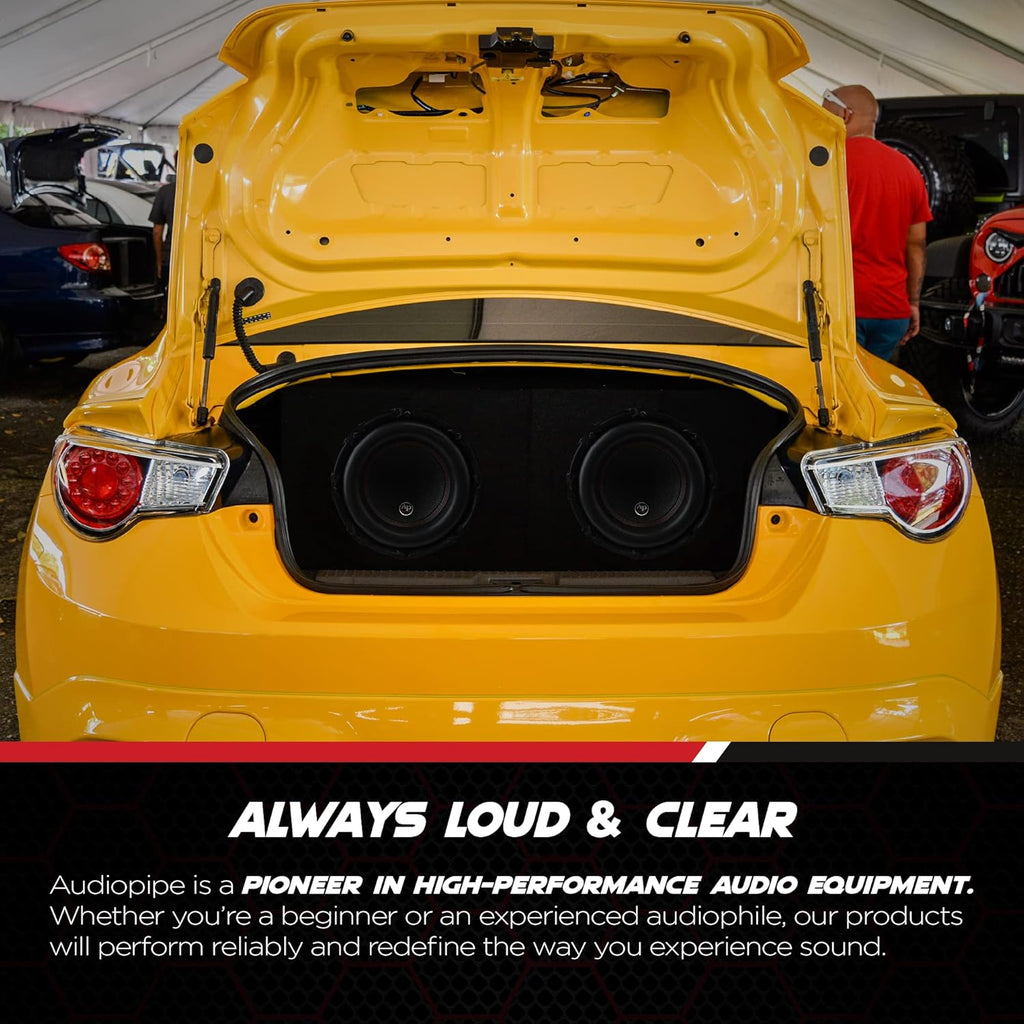 10 Inch 1,200 Watt 4 Ohm DVC Car Audio Subwoofer X944
