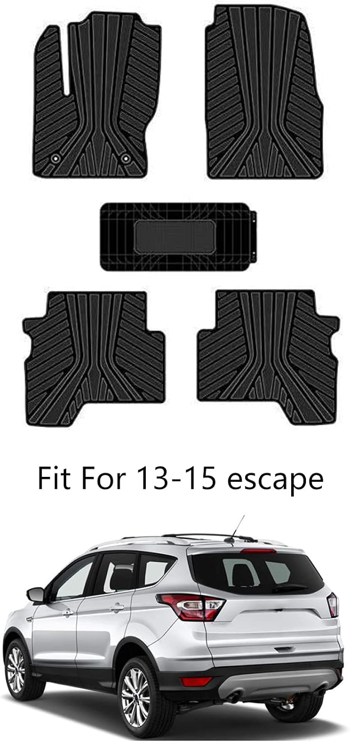 Heavy Rubber Car Front Floor Mats W82332