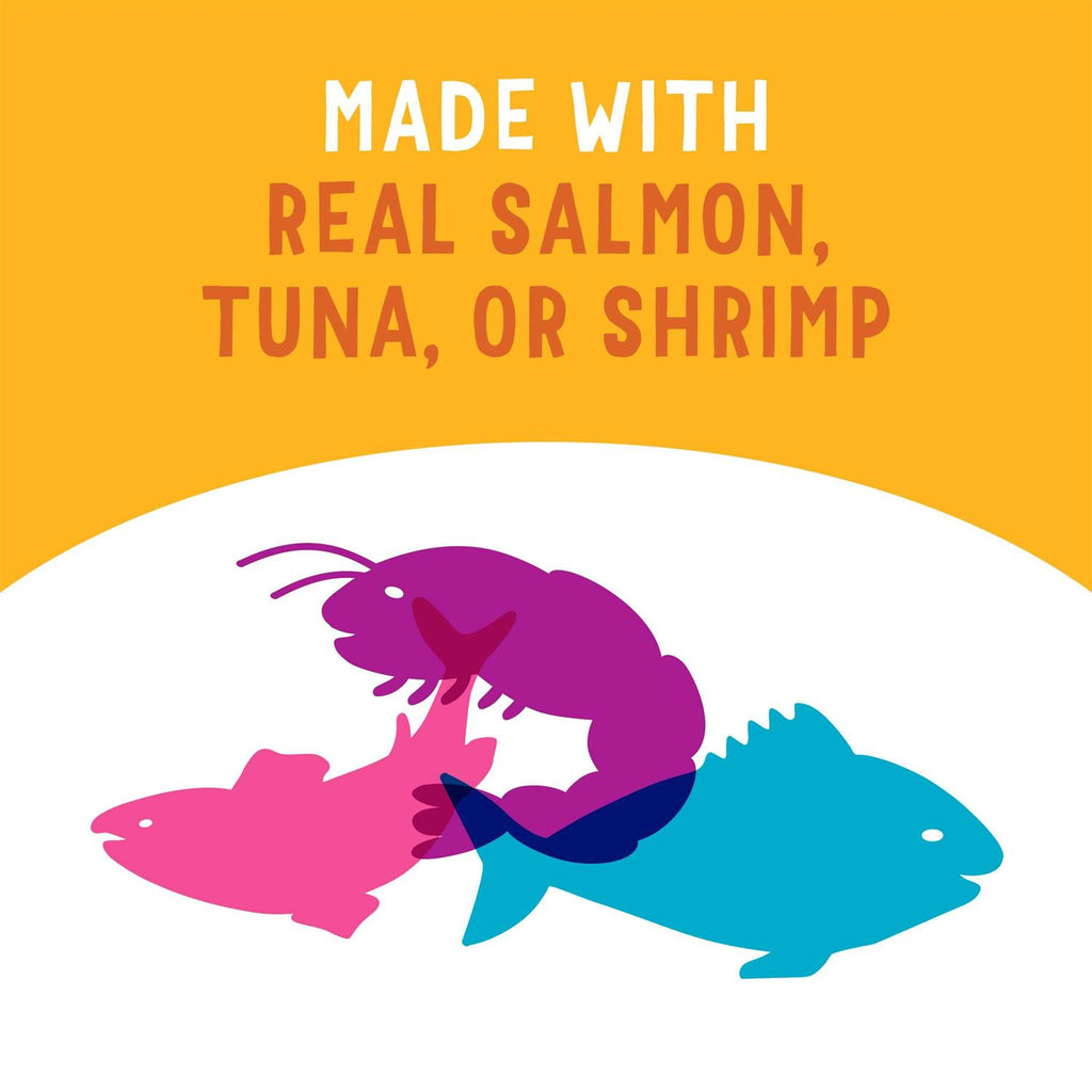 Grain Free Wet Cat Food Variety Pack with Salmon Tuna or Shrimp Z5553