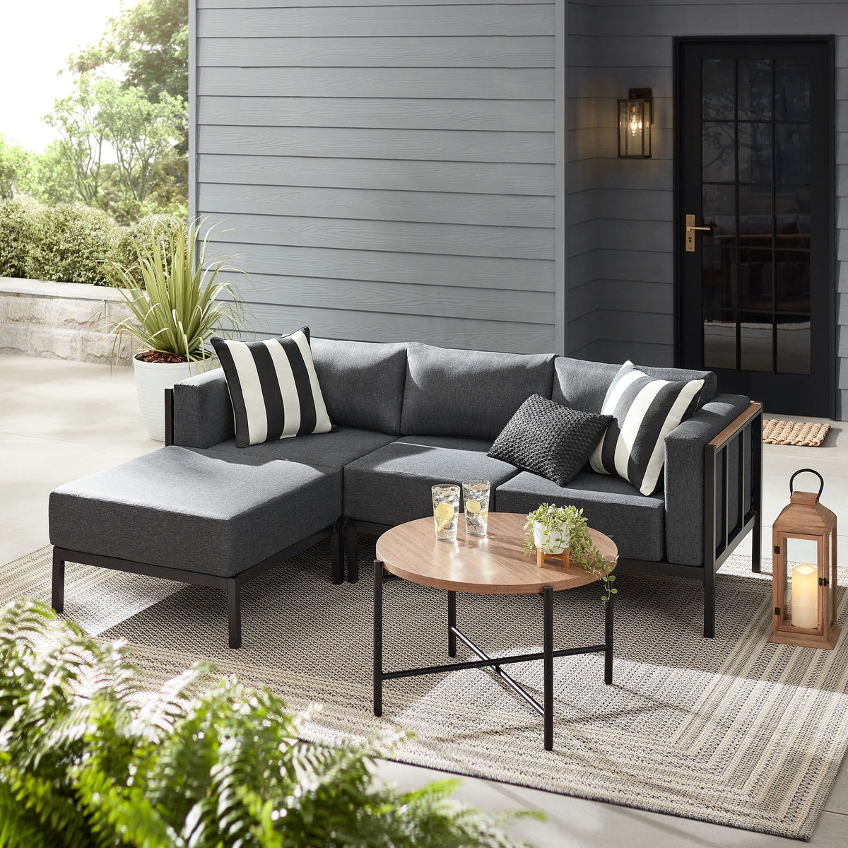 4 Piece Thick Cushion Sectional Set R3320