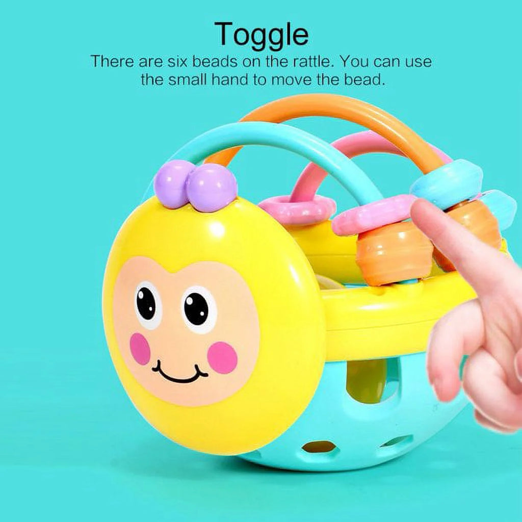 Sensory Teether Toy Silicone Rattle Ball M629415