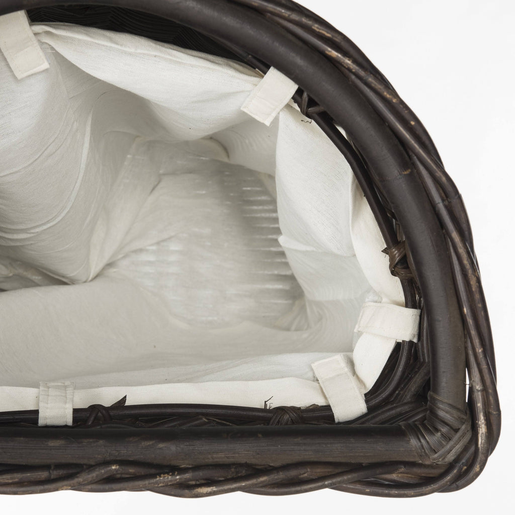 Brown Wicker Hamper U7491