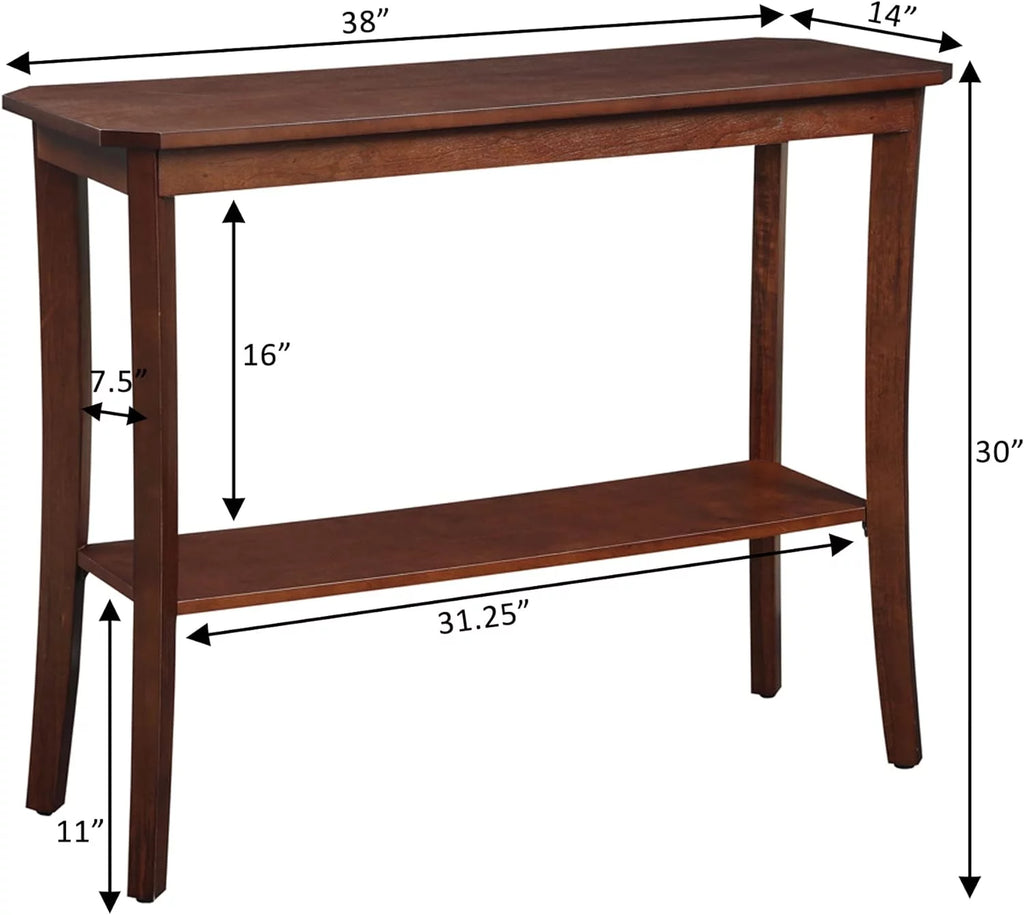 Mahogany Console Table J19015