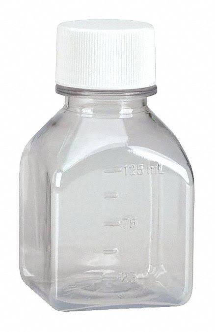 Sterile 125ml Square Media Bottle, Case/48 A684517