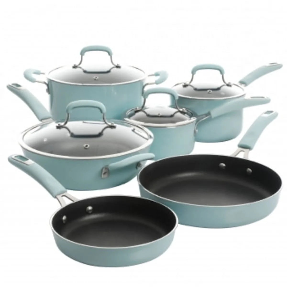 10-Piece Aluminum Cookware Set U250