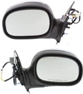 Chrome Manual Folding Power Mirror for Ford F-Series 97-04 K2523