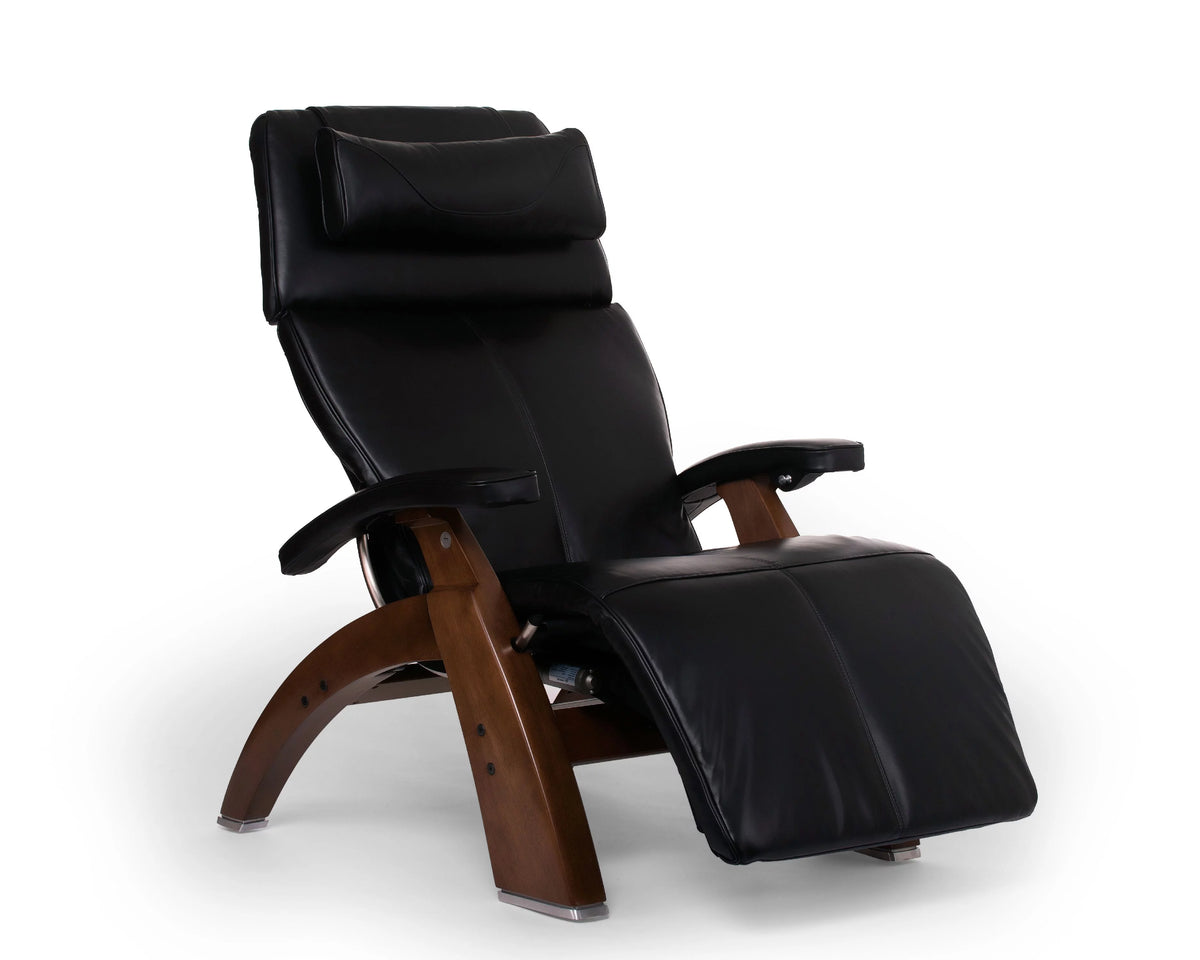 Black Premium Leather Zero-Gravity Recliner G719