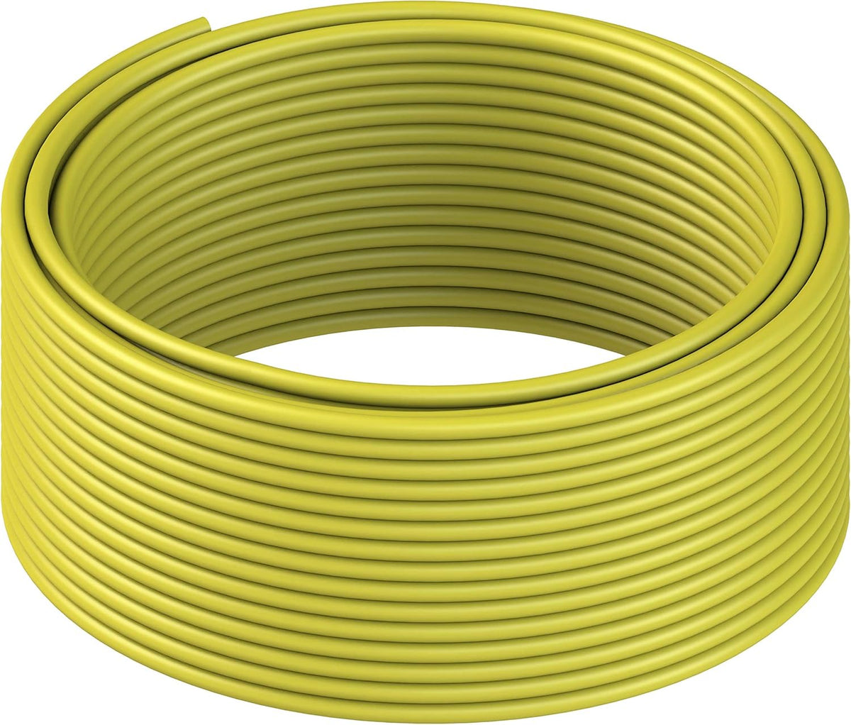 Cat8 Ethernet Cable S/FTP 22AWG Screened Solid Cable 2000MHz 40Gbps Yellow 100 Meter Bulk H32988