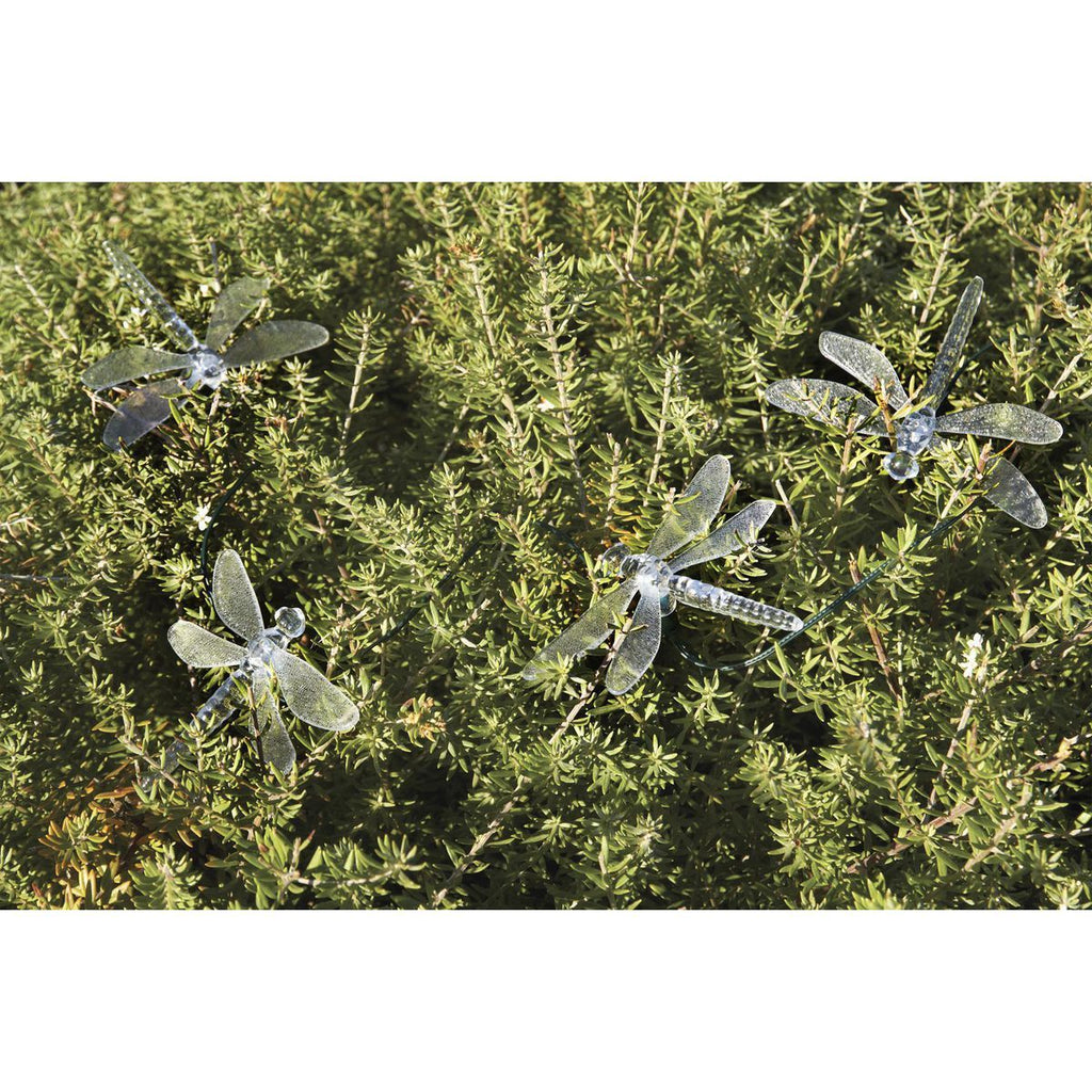 Solar Dragonfly LED String Lights 10-Piece Y63869