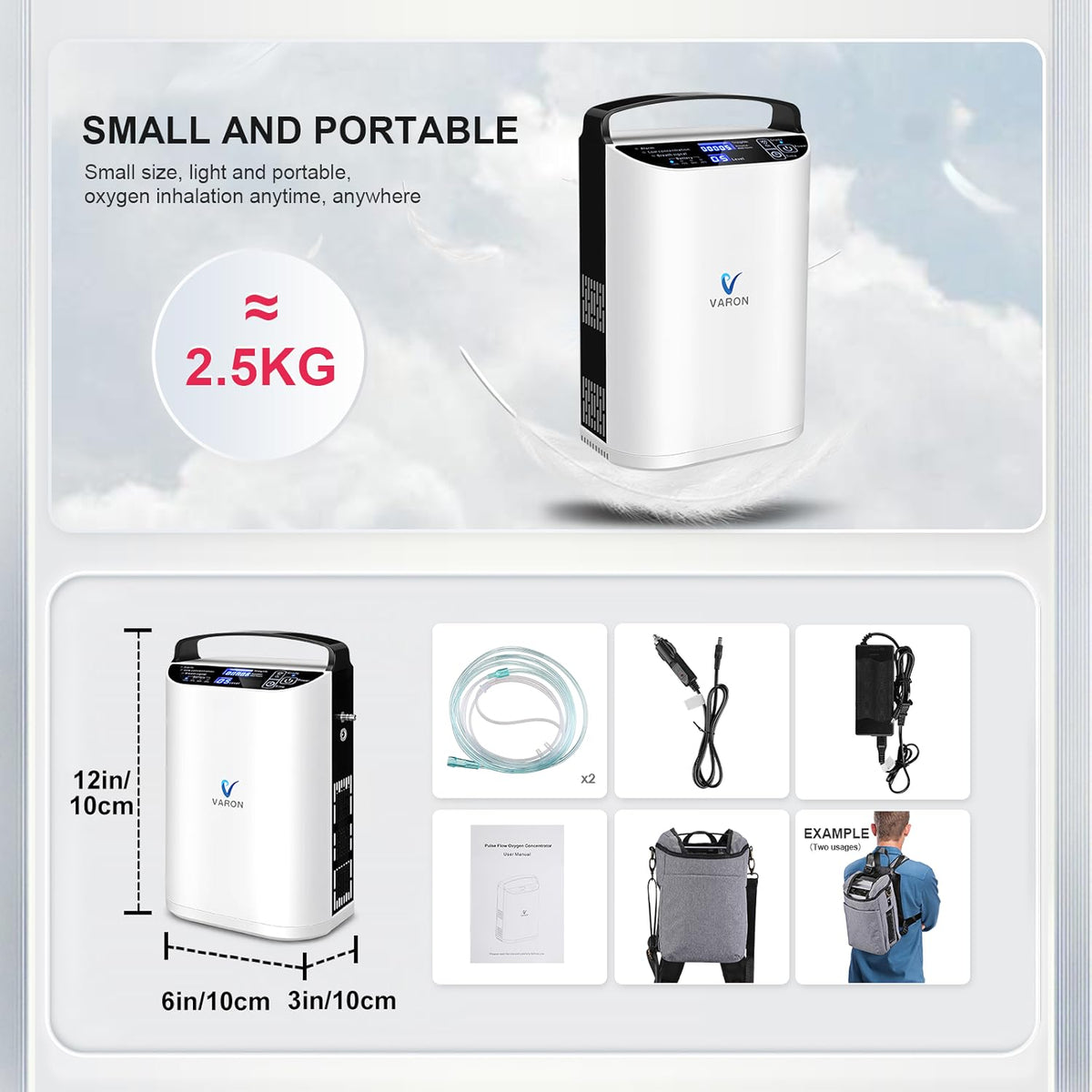 1-5 Liter Portable Compressor I3057