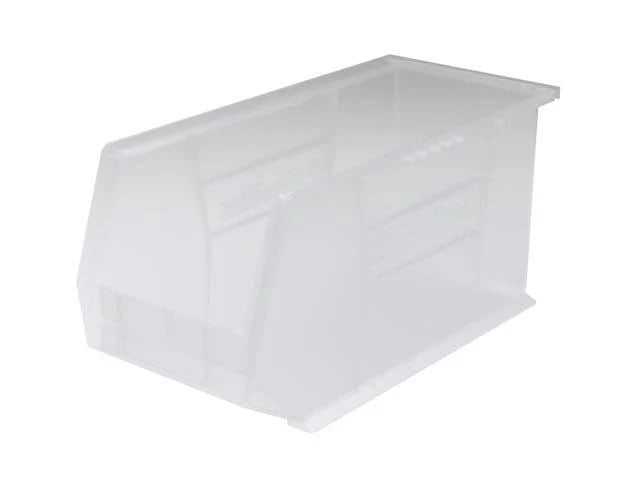 Clear Plastic Stack Storage Bin 6pk O83438