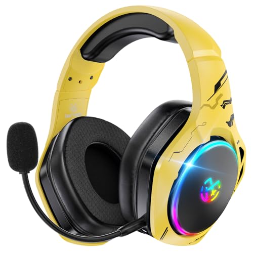 2.4GHz Wireless Gaming Headset with Noise Canceling Microphone O352836