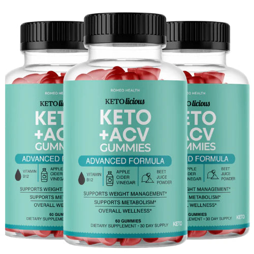 3 Pack Keto ACV Gummies Dietary Supplement F303776
