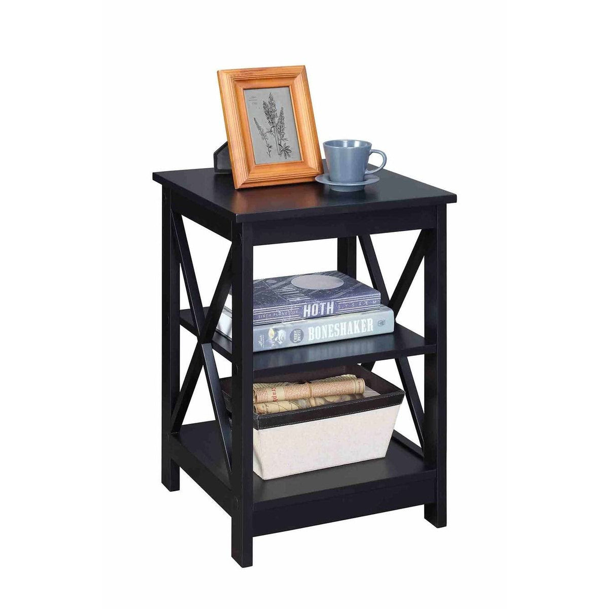 Cobalt Blue X-Base End Table S22281
