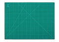 36" x 24" Self-Healing Double-Sided Cutting Mat Green L4356
