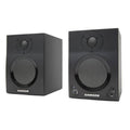 Black Satin 2-Way Monitor Speakers, Pair X5848
