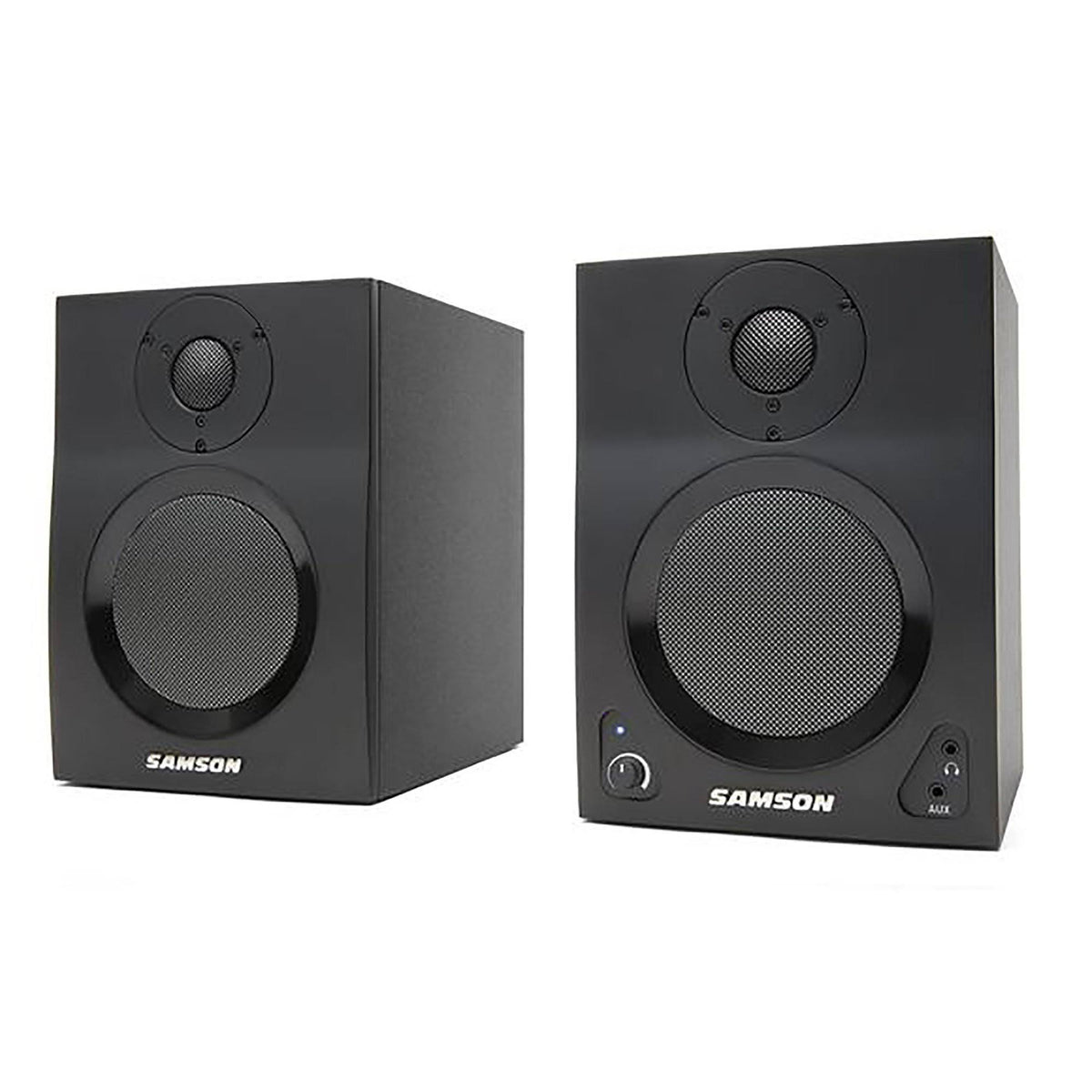 Black Satin 2-Way Monitor Speakers, Pair X5848