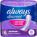 Adult Incontinence Pads Extra Heavy Absorbency Regular Length 66 Count J776