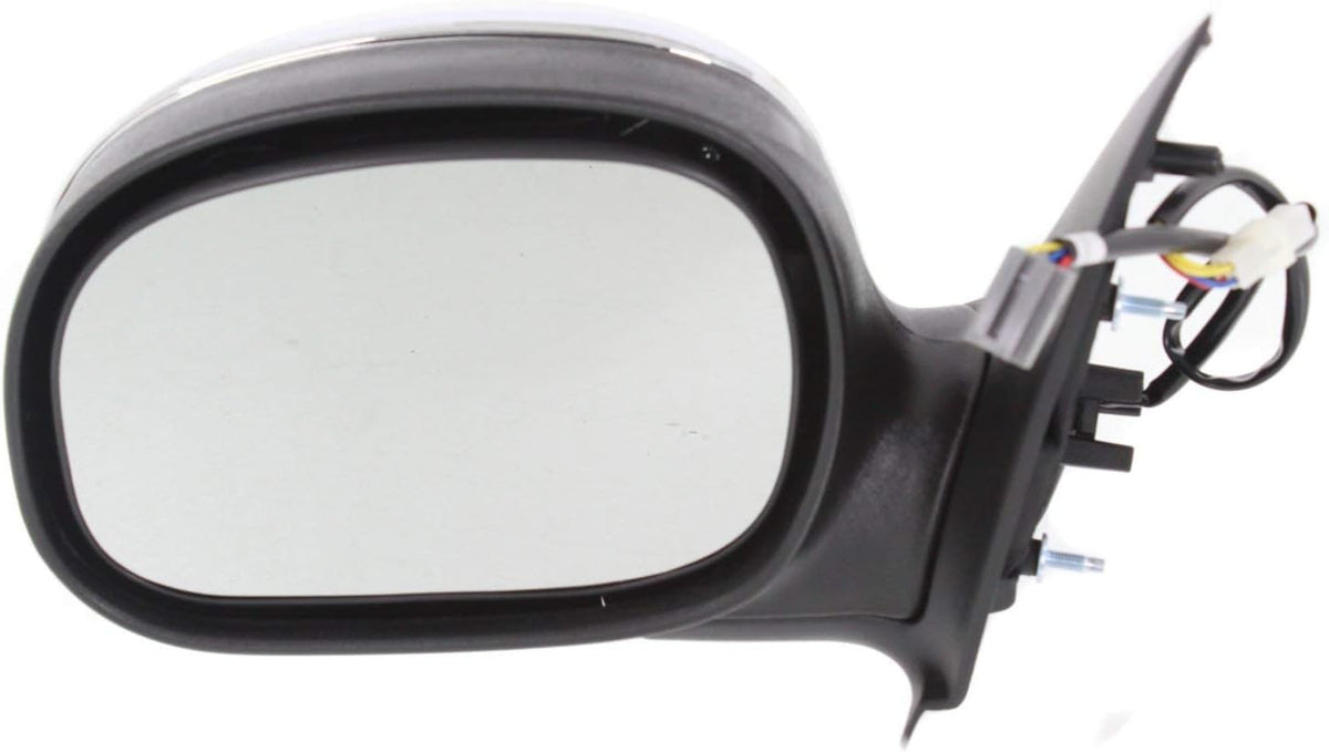 Chrome Manual Folding Power Mirror for Ford F-Series 97-04 K2523