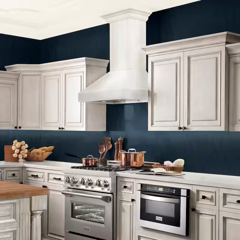 30 in. 400 CFM Ducted Wall Mount Range Hood Q58943