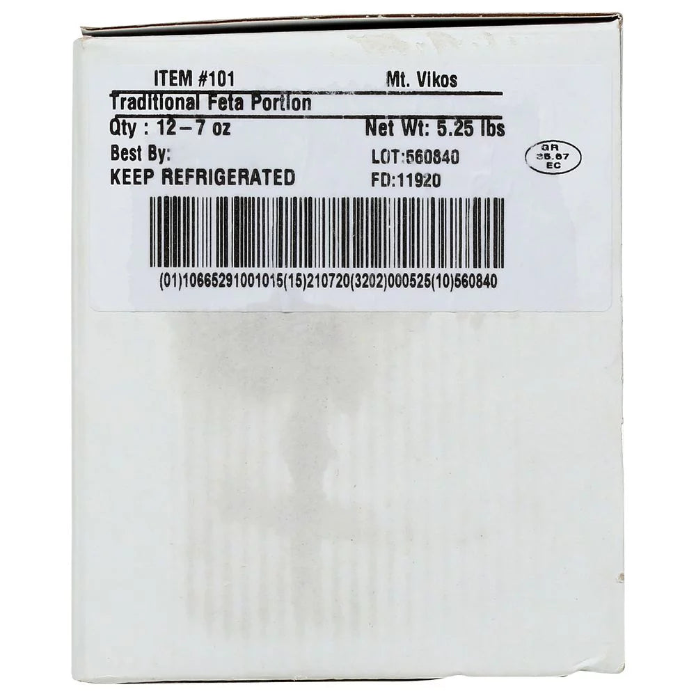 Traditional Feta Cheese, 7 Ounce, 12 per case E71442