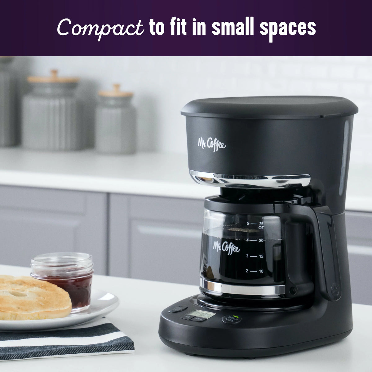 5-Cup Programmable Coffee Maker N878114