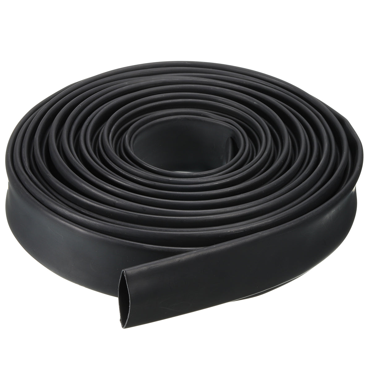 1-1/4" Dia 33ft 4:1 Dual Wall Adhesive Lined Heat Shrink Tubing Black L62925