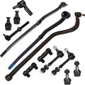 13 Piece Tie Rod End Drag Link Ball Joints Adjusting Sleeves Track Bar Sway Bar Links Front Kit K35302