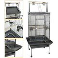 68x22 inch Bird Cage with Stand Metal Wheel Z404398