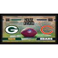 Framed Football Collage H771