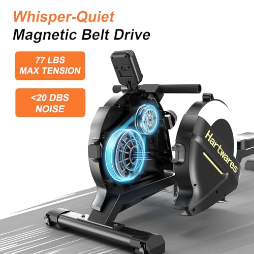 Magnetic Rowing Machine with 16 Levels Quiet Resistance X599757