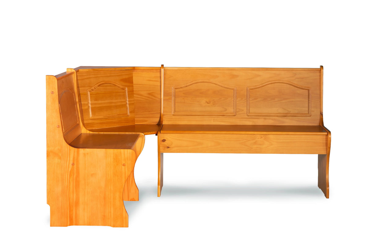 Corner Dining Breakfast Nook with Storage, Seats 4 B1414