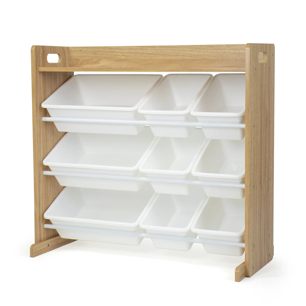 Toy Storage Organizer with Shelf and 9 Storage Bins X343