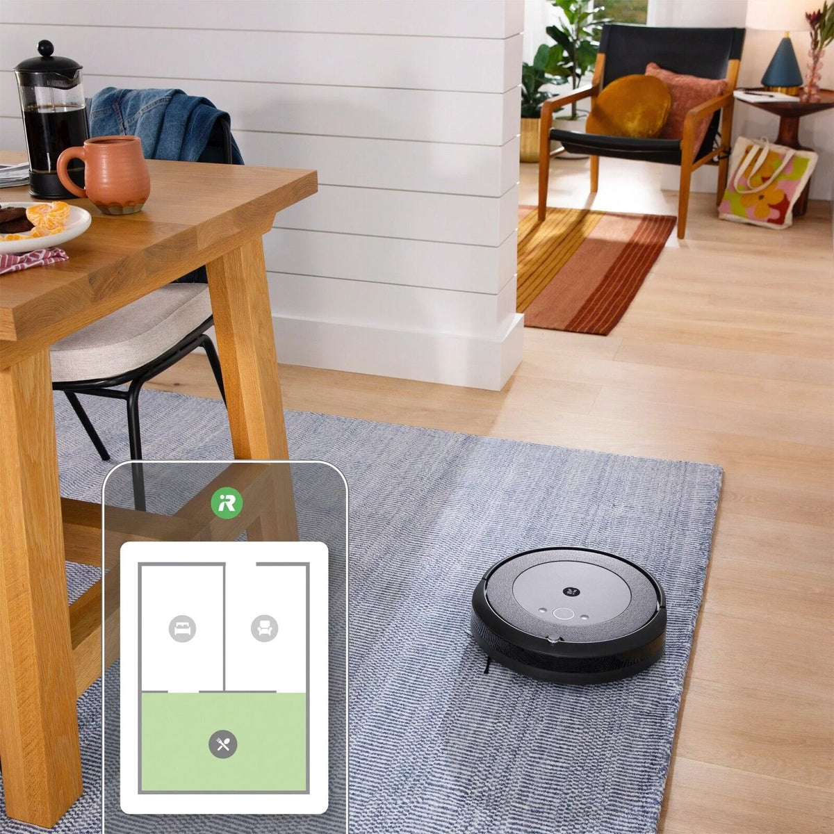 Restored iRobot Roomba i3+ Self-Emptying Vacuum Cleaning Robot - Manufacturers Certified !- (Refurbished) Z962581