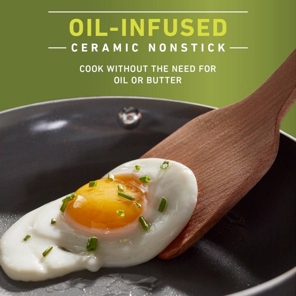 12-Inch Ceramic Fry Pan with Cover Z261850