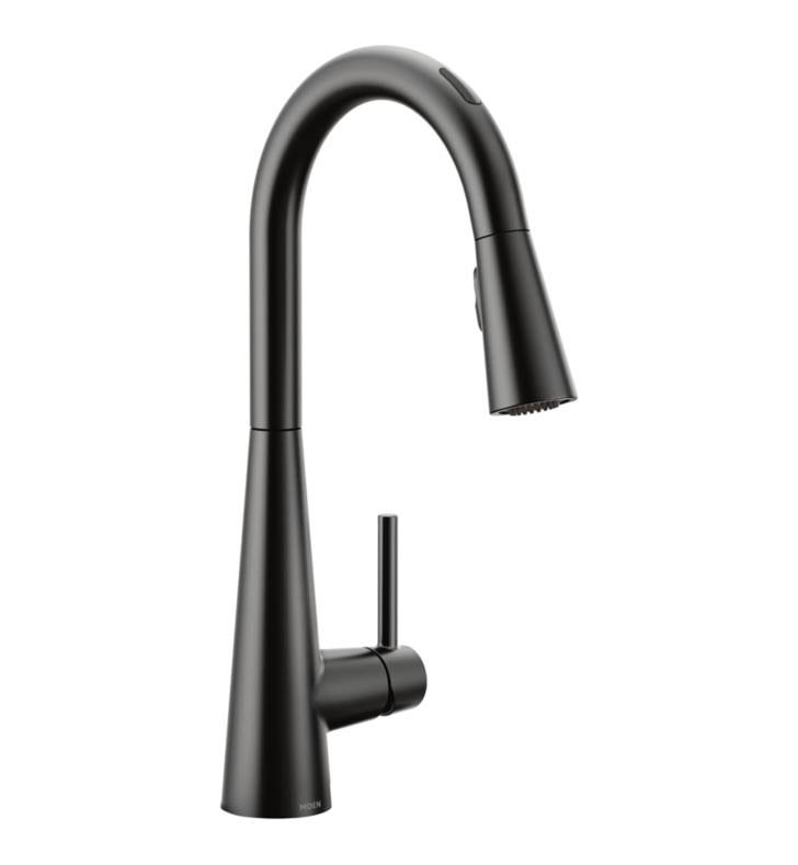Chrome One-Handle Pulldown Kitchen Faucet D66137