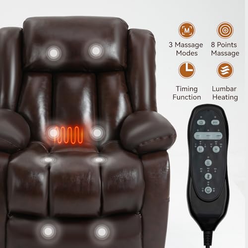 Black Leather Dual Motor Power Lift Recliner Chair K54120